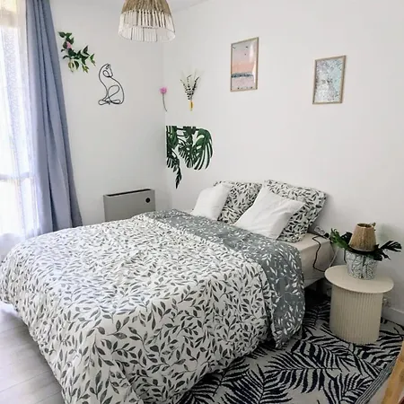 Apartment Cosy Jungles - T3 - Terrasses & Parking Gratuit *