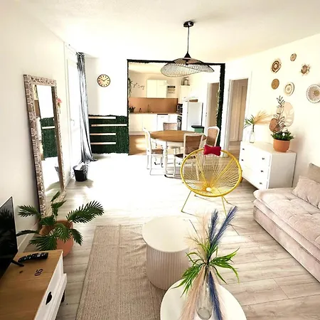 Cosy Jungles - T3 - Terrasses & Parking Gratuit * Pau